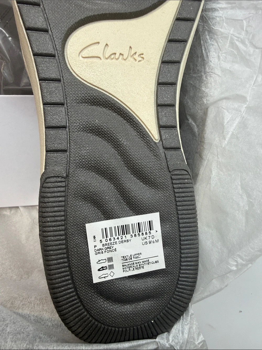 Clarks Cloudsteppers Women's Breeze Derby Wedge Booties Size 9.5M